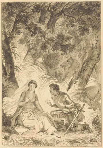 La fiancee du roi de Garbe: La chevalier, by French 18th Century
