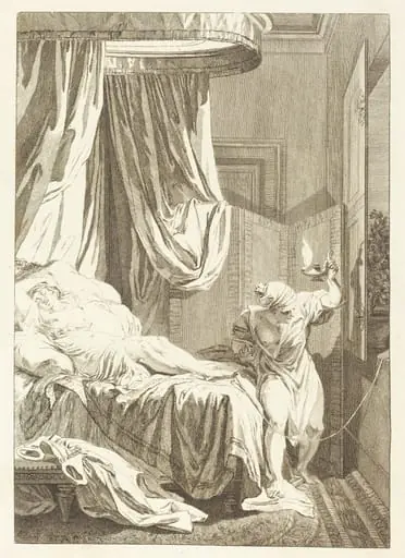 La gageure des trois commeres: Le fil, by French 18th Century