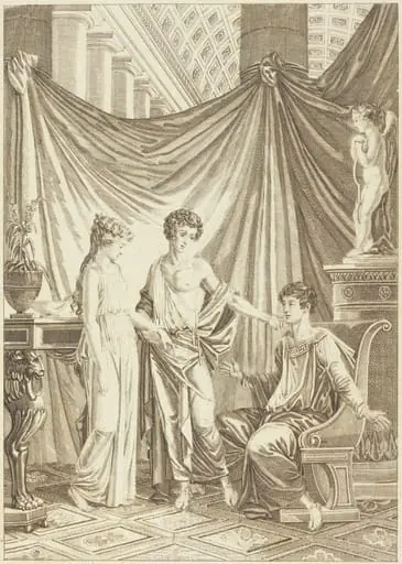 Les deux amis, by French 18th Century