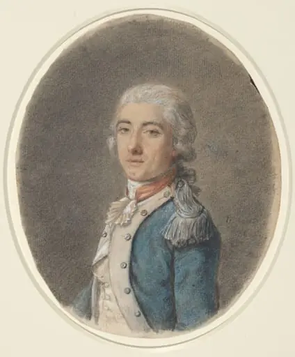 Portrait of a Man in a Military Uniform, by French 18th Century
