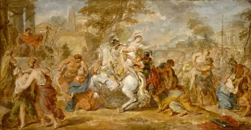 The Rape of the Sabine Women, by French 18th Century