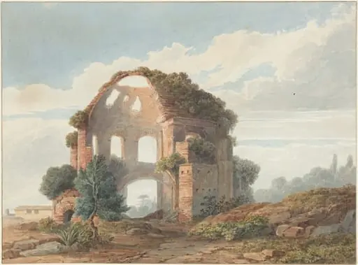 The Temple of Minerva Medica, by French 18th Century