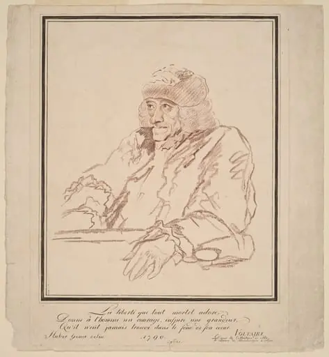 Voltaire, by French 18th Century