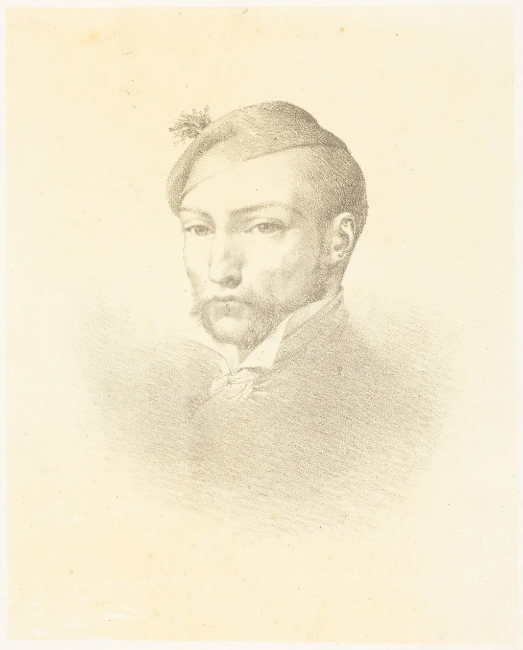 Gericault, by French 19th Century, ink, 1824