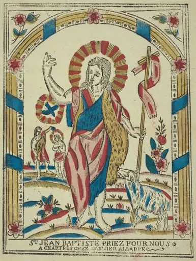 Saint John the Baptist Pray for Us, by French 19th Century