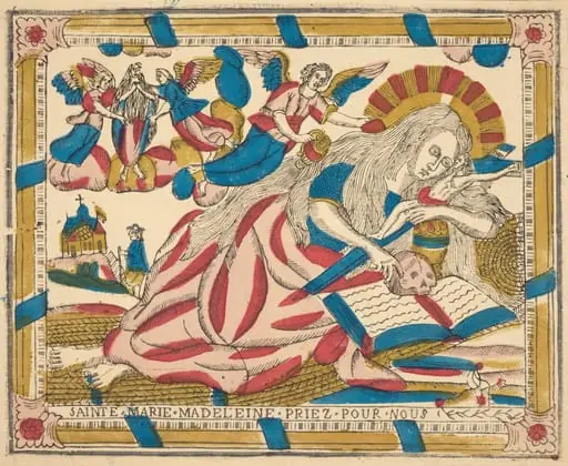 Saint Mary Magdalene Pray for Us, by French 19th Century, 1820