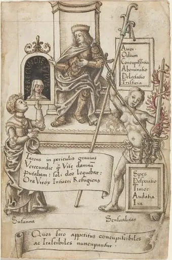 "Always Have the Bedclothes Folded up" [fol. 41 recto], by French early 16th Century