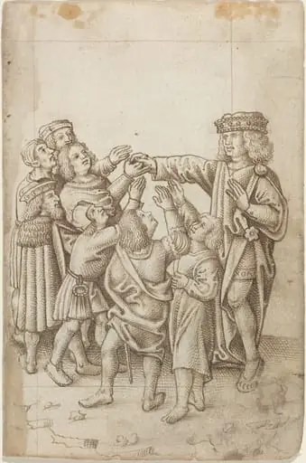 "Do Not Give Your Right Hand to All and Sundry" [fol. 13 recto], by French early 16th Century