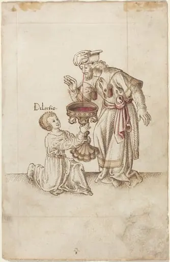 "Do Not Make Water on Clippings from Nails or Hair" [fol. 30 recto], by French early 16th Century