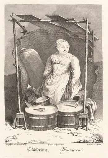 Müllerinn (Miller), by Friedrich August Brand