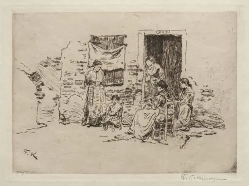 Chioggia, by Friedrich Kallmorgan