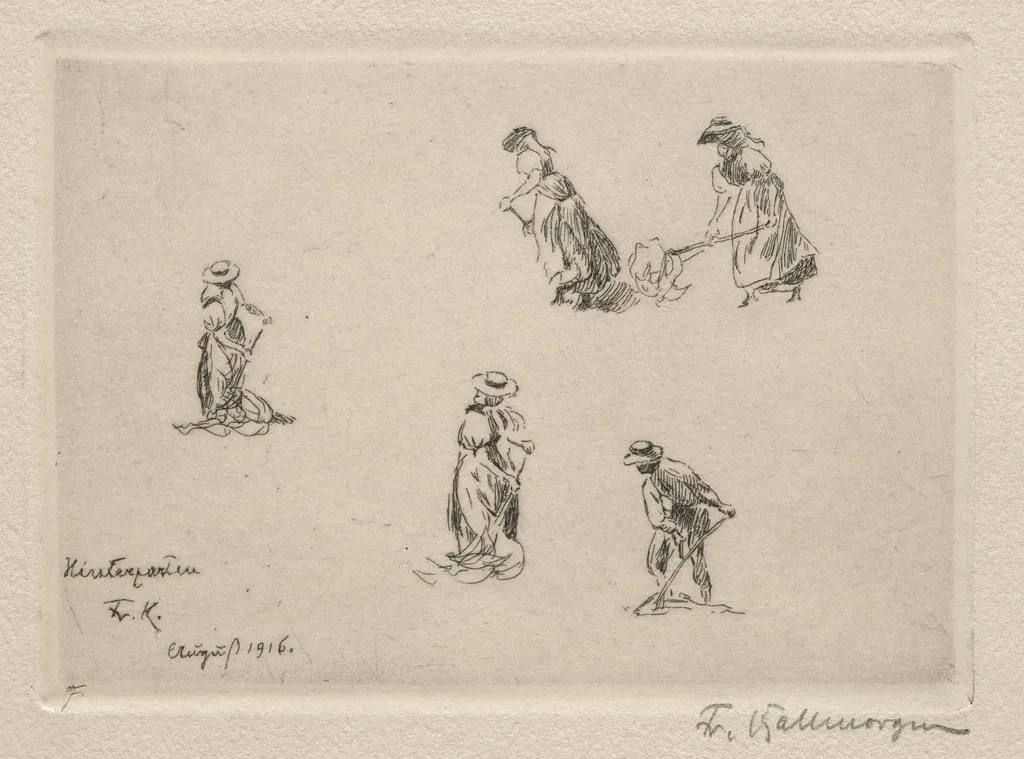 Haymakers, by Friedrich Kallmorgan, 1916