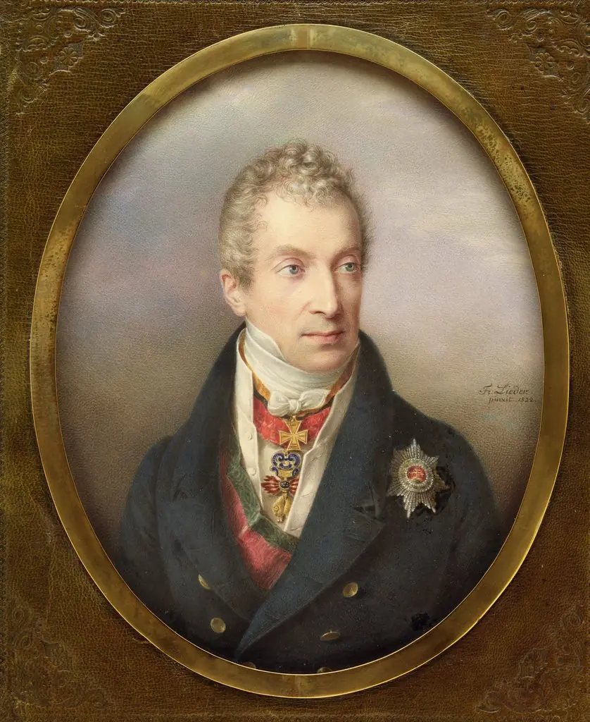 Prince Klemens Wenzel Lothar von Metternich (1773–1859), by Friedrich Lieder