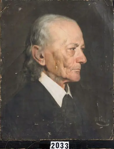 Portret de bărbat, by Friedrich Miess