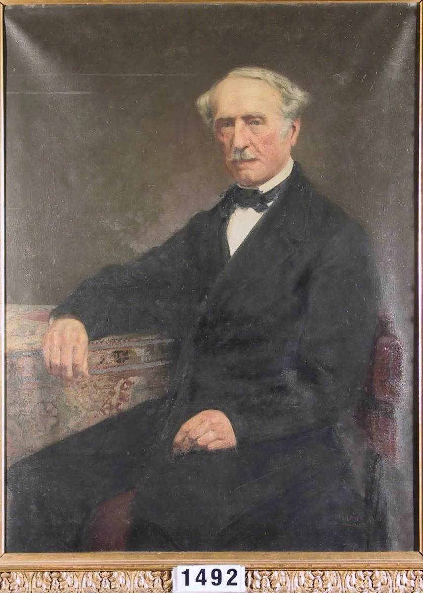 Portretul lui Christian Miess, by Friedrich Miess, unspecified