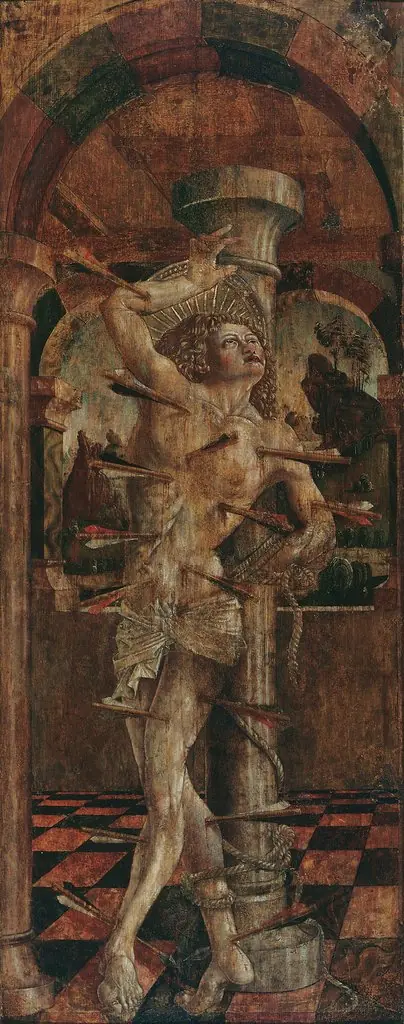St. Sebastian, by Friedrich Pacher