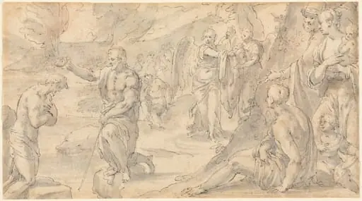 The Baptism of Christ, by Friedrich Sustris