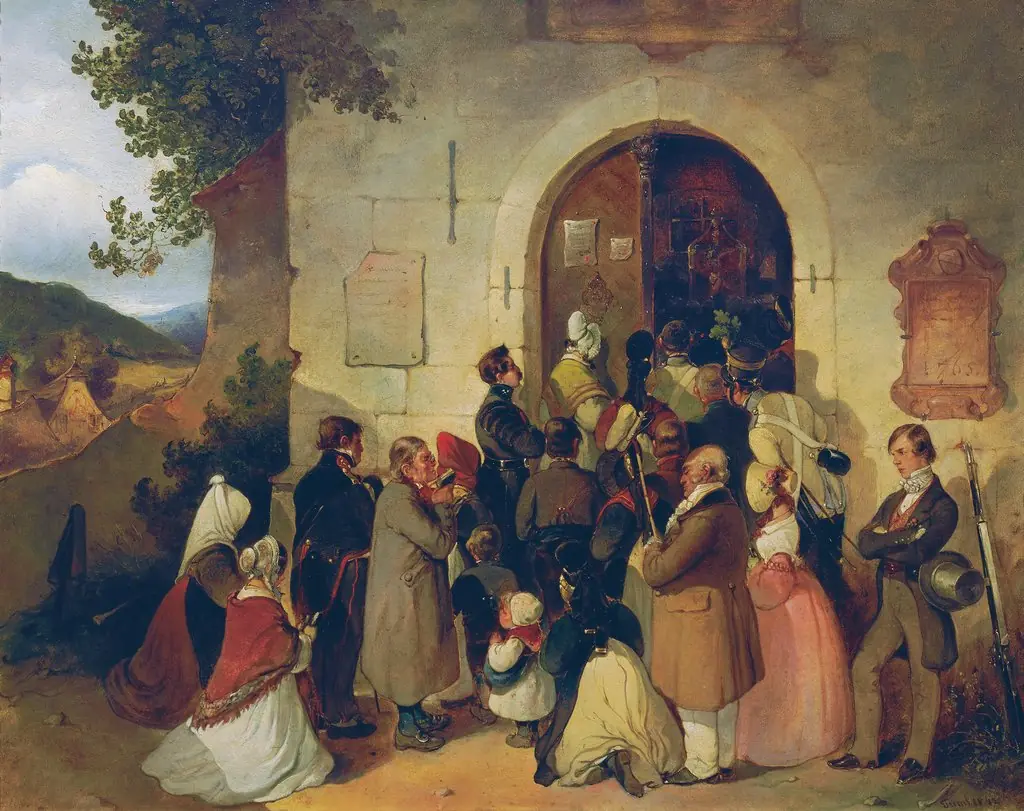Wallfahrer, by Friedrich Treml