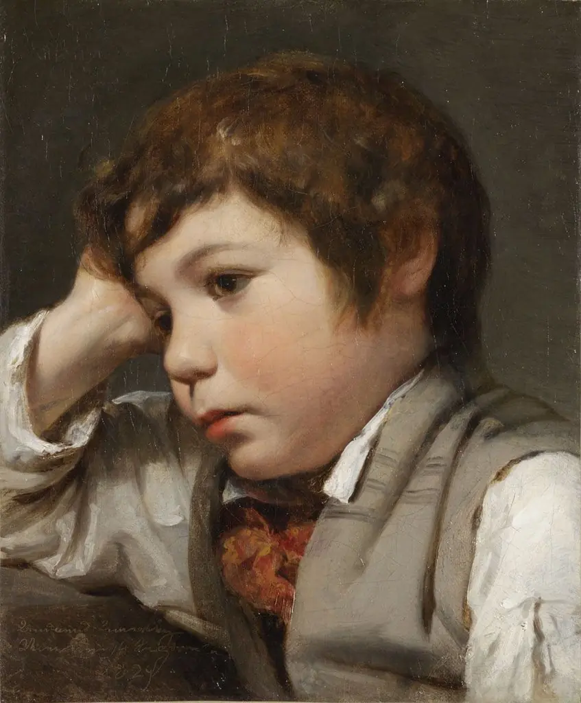 Andreas Amerling, by Friedrich von Amerling
