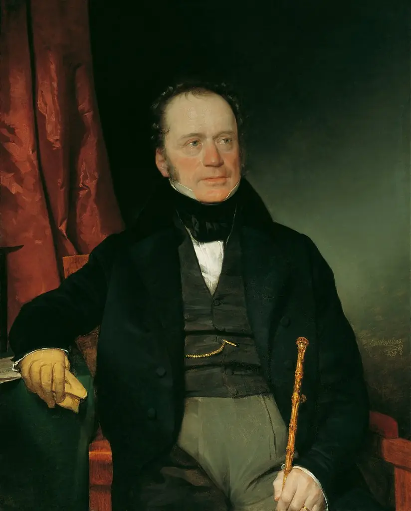 Count Breda (?), by Friedrich von Amerling