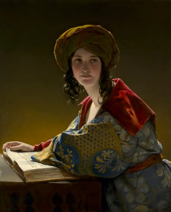 The Young Eastern Woman, by Friedrich von Amerling, unspecified, 1838