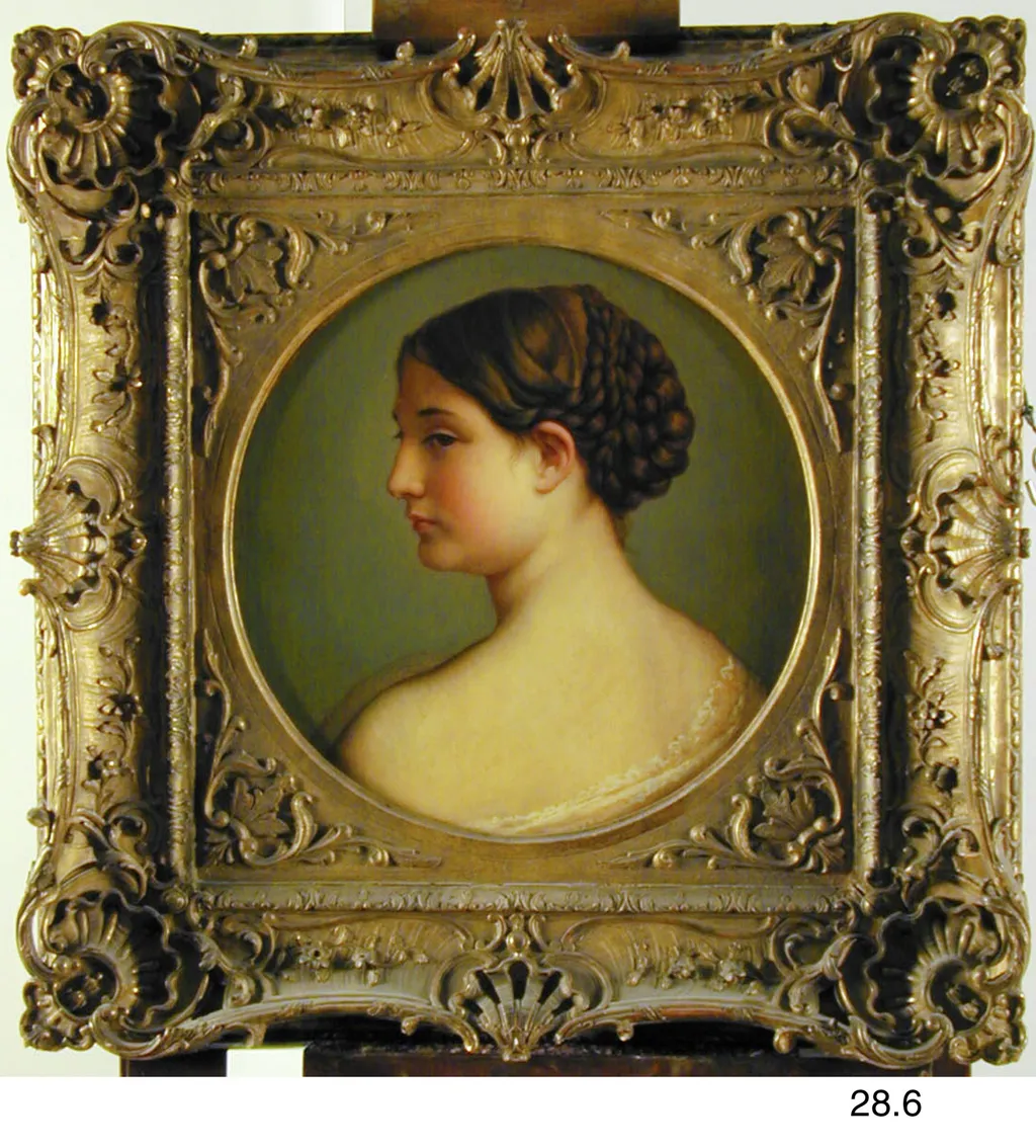 Young Woman, by Friedrich von Amerling, unspecified, 1853