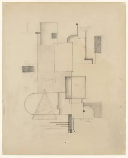Untitled, by Friedrich Vordemberge-Gildewart