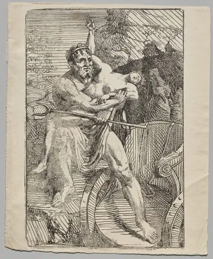 The Abduction of Proserpina by Pluto (2nd version), by Friedrich Wilhelm Reuter