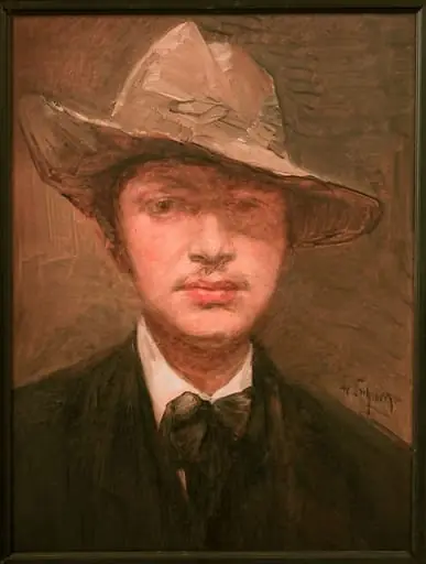 Autoportret, by Fritz Schullerus