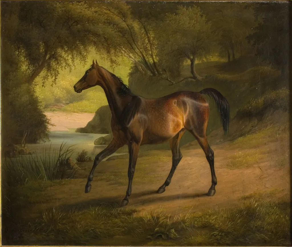 Antonia, by Fritz Thomsen, oil, 1848