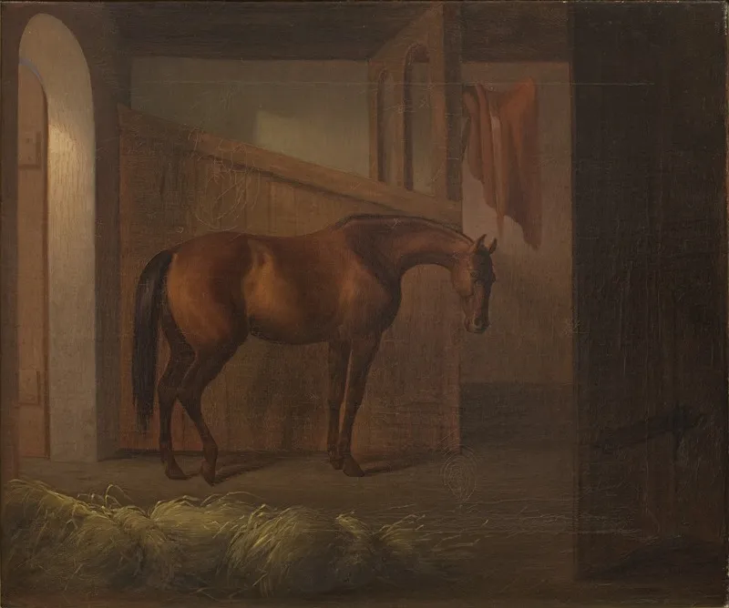 Helga, by Fritz Thomsen, oil, 1853