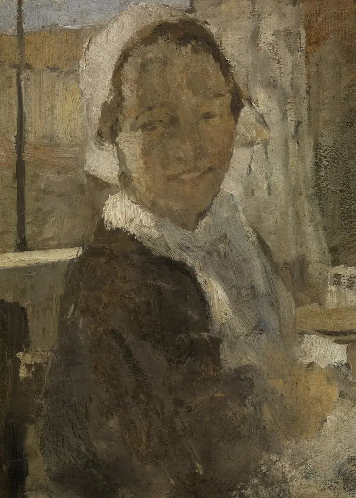 Young Girl, by Fritz von Uhde