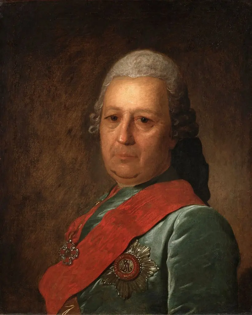 Portrait of Alexey M. Obreskov, by Fyodor Rokotov