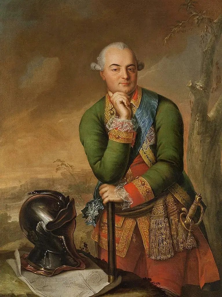 Portrait of Alliksandr I. Bibikov, by Fyodor Rokotov