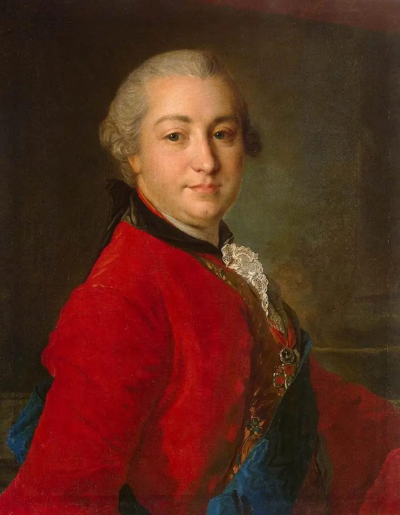 Portrait of Count Ivan Ivanovich Shuvalov, by Fyodor Rokotov