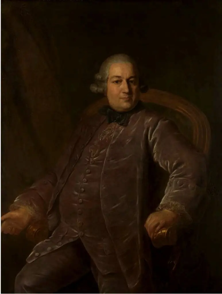 Portrait of P.I. Vyrubov, by Fyodor Rokotov