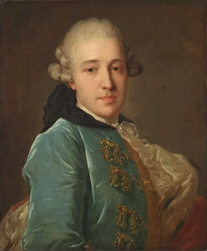 Portrait of Prince Dmitry Mikhailovich Golitsyn, by Fyodor Rokotov