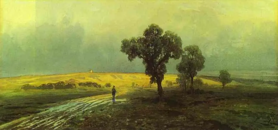 After heavy rain, by Fyodor Vasilyev