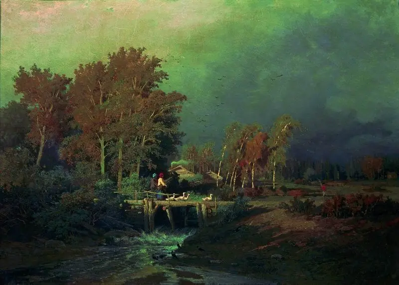 Before the rain, by Fyodor Vasilyev