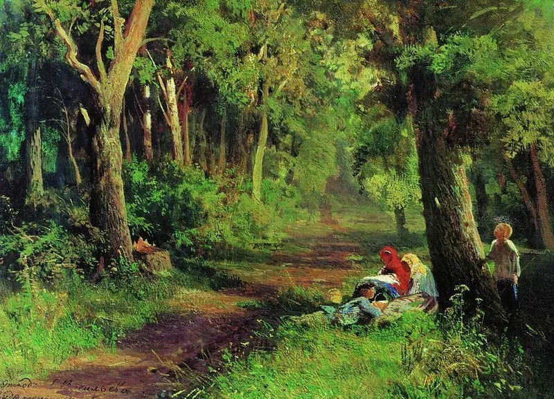 Forest Road, by Fyodor Vasilyev