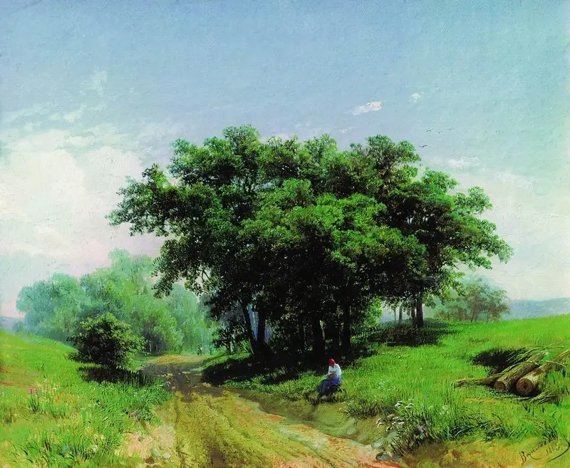 Summer hot day, by Fyodor Vasilyev