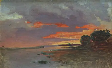 Sunset, by Fyodor Vasilyev