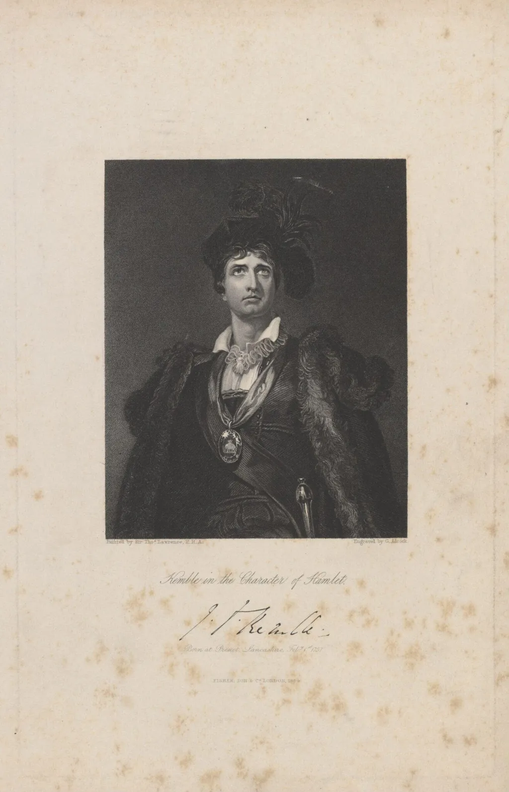 H Beard Print Collection, by G. Adcock, 1850