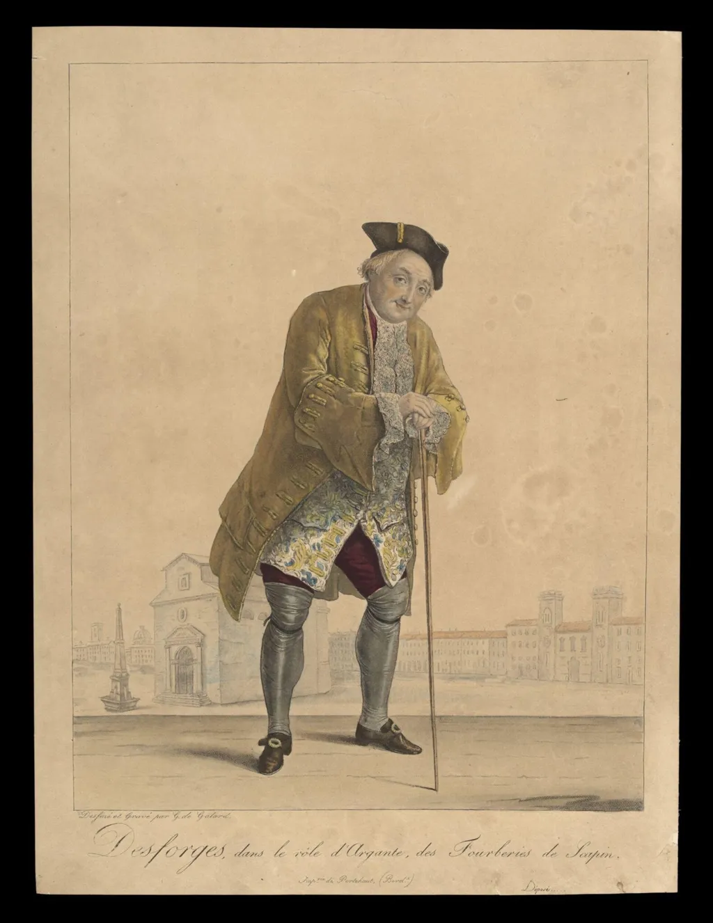 H Beard Print Collection, by G. de Galard, 1775