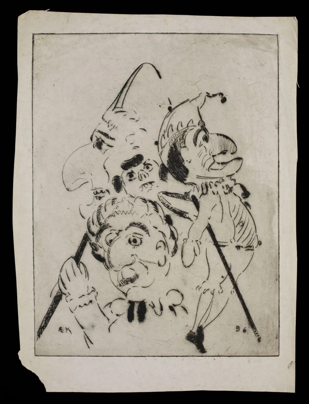 George Speaight Punch & Judy Collection, by G.E. Keneley, 1950
