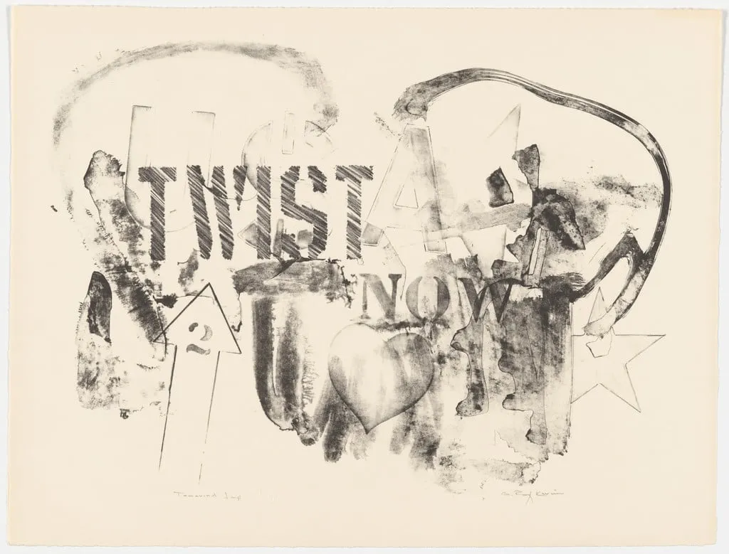 Untitled, by G. Ray Kerciu, ink, 1963