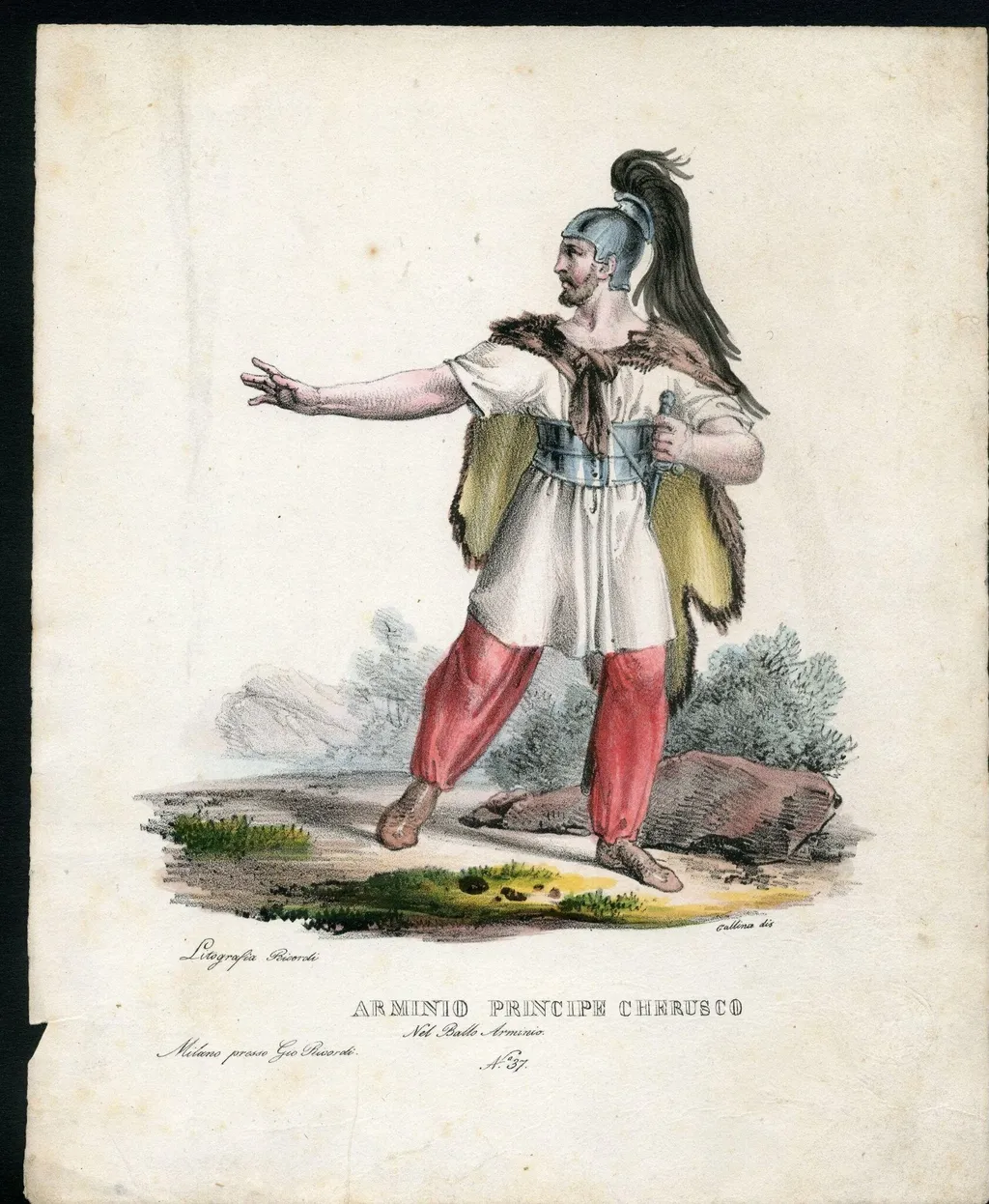 H Beard Print Collection, by G. Ricordi & Co., 1850