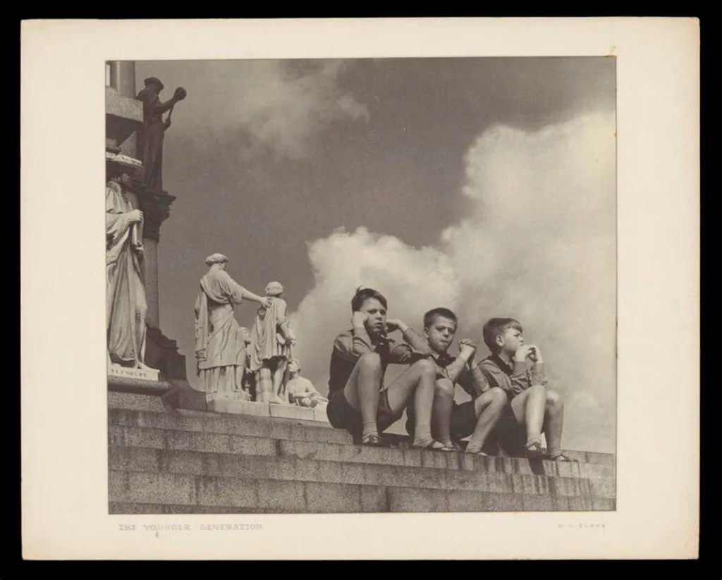 The Younger Generation, by G. V. Clark, photographic, 1964