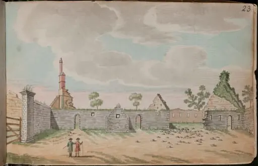 Rathgar Castle, 1 1/2 miles from Dublin [...], by Gabriel, ca.1729-1817 Beranger, 1790