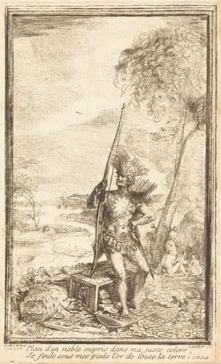Frontispiece: Allegorical Composition (Composition allegorique), by Gabriel de Saint-Aubin